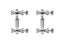Eibach Front Anti-Roll End Link Kit 04-08 Acura TSX Base