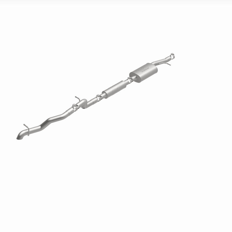 MagnaFlow 12-18 Jeep Wrangler 2.5in Overland Series Cat-Back Exhaust for offroad performance upgrades