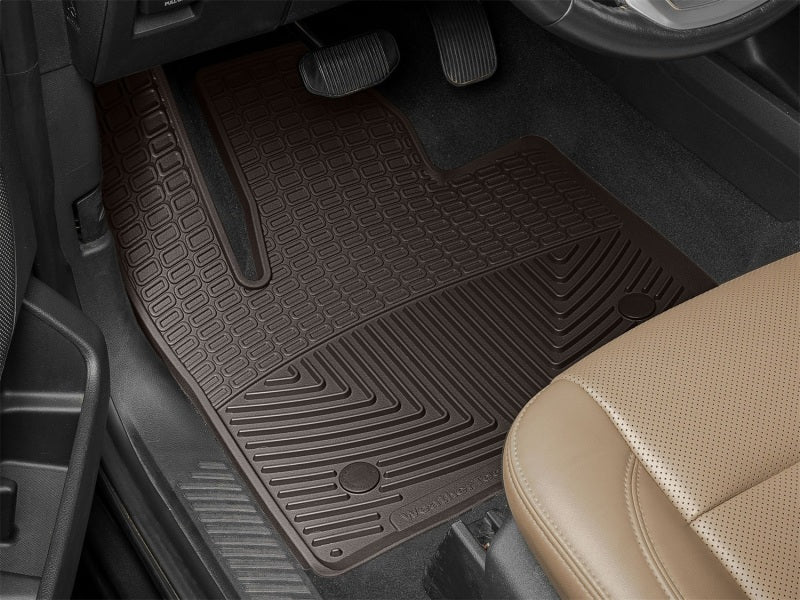WeatherTech 2018+ Lincoln Navigator / Navigator L Front Rubber Mats - Cocoa Secondary image