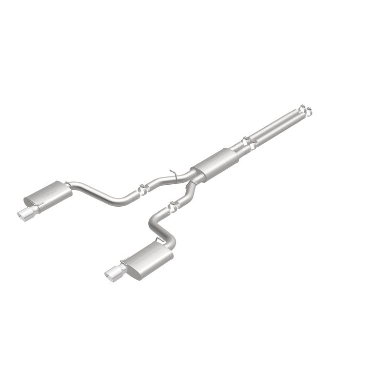 MagnaFlow Sys CB 05 Chrysler/Dodge SRT 6.1 V8 exhaust system for offroad performance upgrades.