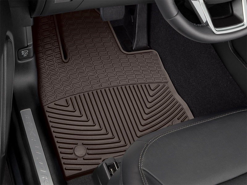 WeatherTech 2020+ Ford Explorer Front Rubber Mats - Cocoa Secondary image