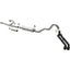 MagnaFlow 22+ Toyota Tundra Street Series 3in Dual Driver Side Rear Cat-Back Exhaust for offroad performance upgrades.