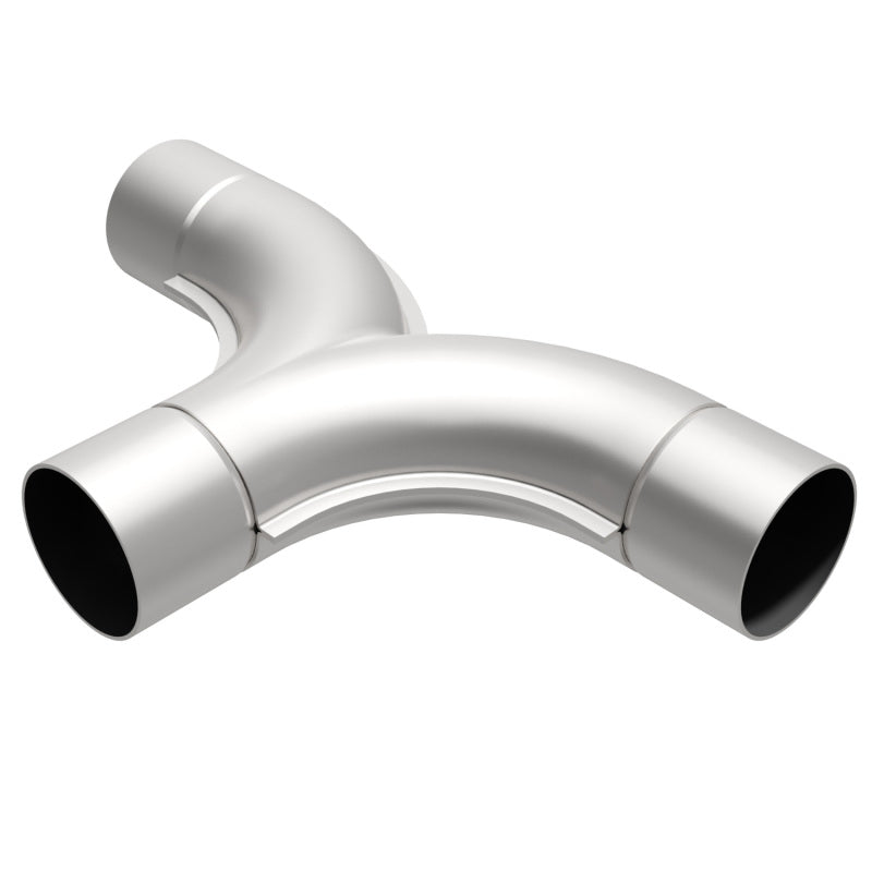 MagnaFlow Smooth Trans T 2.50inch SS 90/90 deg. universal exhaust pipe