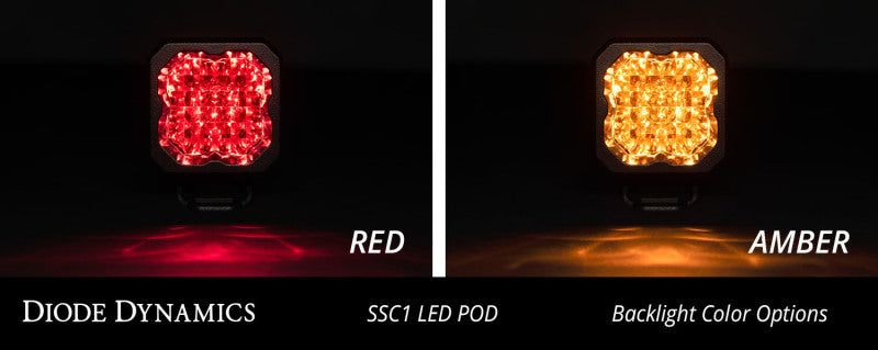 Diode Dynamics Stage Series C1 LED Pod Sport - White Wide Standard ABL (Pair) Secondary image