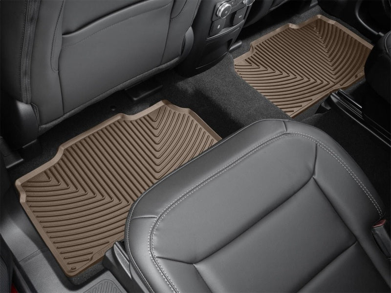 WeatherTech 2020+ Ford Explorer Rear Rubber Mats - Tan Secondary image