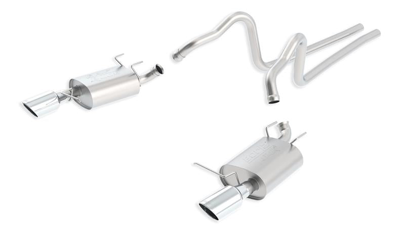 Borla 11-12 Ford Mustang 3.7L AT/MT RWD 2dr ATAK SS Catback Exhaust parts.