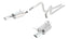 Borla 11-12 Ford Mustang 3.7L AT/MT RWD 2dr ATAK SS Catback Exhaust parts.