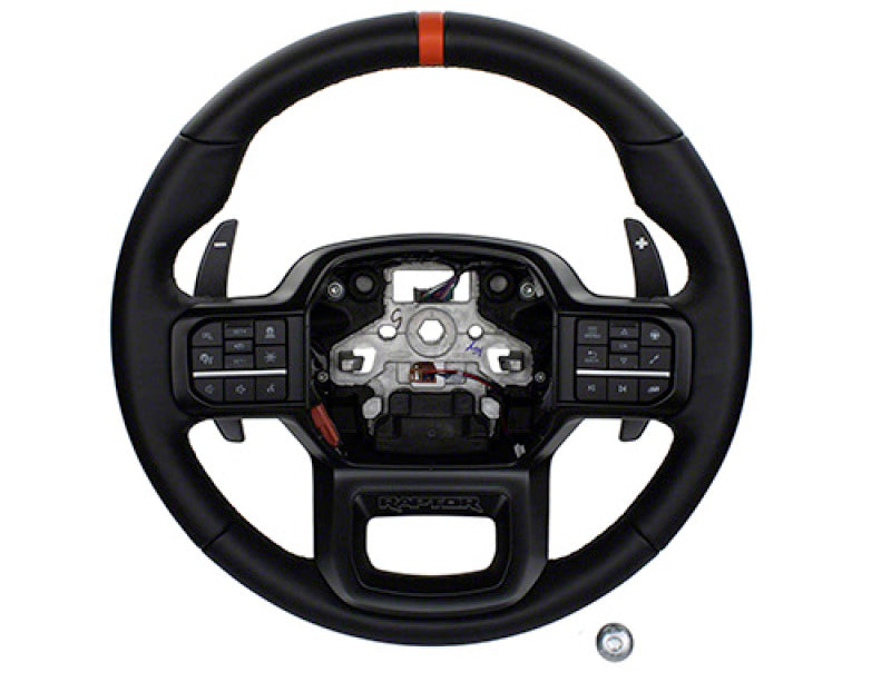 Ford Racing 2021+ F-150 Raptor Steering Wheel Kit - Black Secondary image