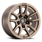 ICON Vector 5 17x8.5 5x150 25mm Offset 5.75in BS 110.1mm Bore Bronze Wheel for offroad performance upgrades
