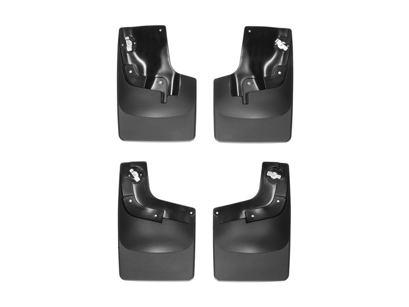 WeatherTech 2015 Chevrolet Colorado w/o Fender Flares No Drill Front & Rear Mudflaps.