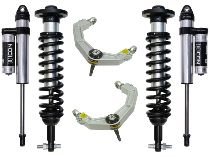 ICON 2015+ Ford F-150 4WD 0-2.63in Stage 3 Suspension System w/Billet Uca for offroad performance upgrades