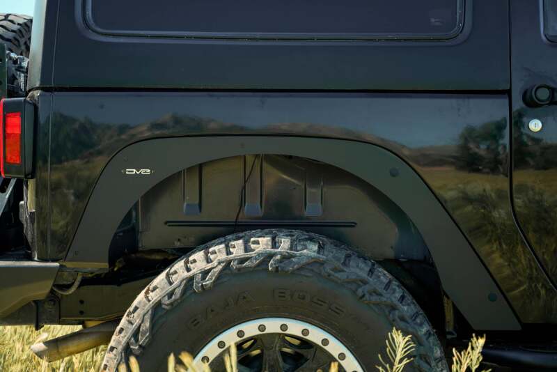DV8 Offroad 07-18 Jeep Wrangler JK Fender Flare Deletes Secondary image