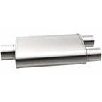 MagnaFlow Muffler Mag SS 22X5X11 2.5/3.50 D/C for offroad performance upgrades
