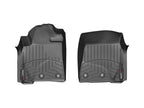 WeatherTech 12-13 Toyota Land Cruiser Front FloorLiner - Black for ultimate interior protection and fit.