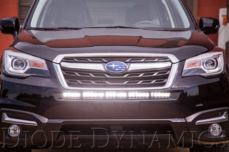 Diode Dynamics 30 In LED Light Bar Single Row Straight - Amber Combo Each Stage Series Secondary image
