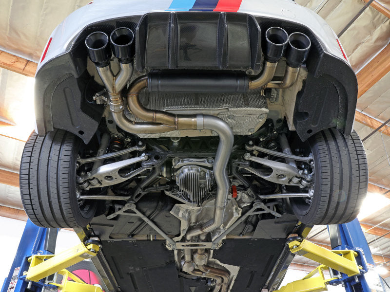 aFe MACHForce XP Exhausts Cat-Back SS 19-21 BMW M2 Competition L6-3.0L w/Black Tips Secondary image