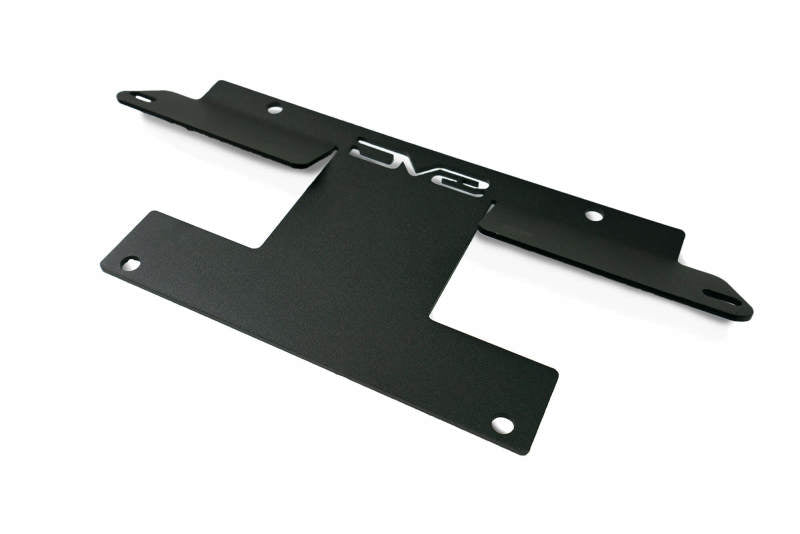 DV8 Offroad 21-22 Ford Bronco Factory Front Bumper Licence Relocation Bracket - Front for offroad performance upgrades