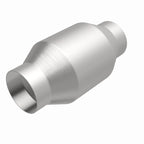 MagnaFlow Conv Univ 2.5in Inlet/Outlet Center/Center Round for performance offroad parts and exterior accessories for trucks.