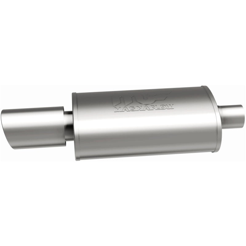 MagnaFlow Muffler W/Tip Mag SS 14X5X8 2.25/4. offroad parts