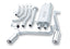 Borla 03-06 Hummer H2 6.0L 8cyl SS Catback Exhaust parts