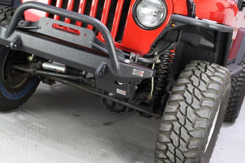 Fishbone Offroad 97-06 Jeep Wrangler TJ Steering Box Skid Plate - Black Textured Powdercoat Secondary image