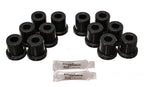 Energy Suspension 81-89 Toyota FJ40/FJ60 Landcruiser 2/4WD Blk Front Leaf Spring Bushing Set for offroad upgrades