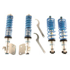 Bilstein B16 08-14 Impreza STI Front and Rear Performance Suspension System components with tools
