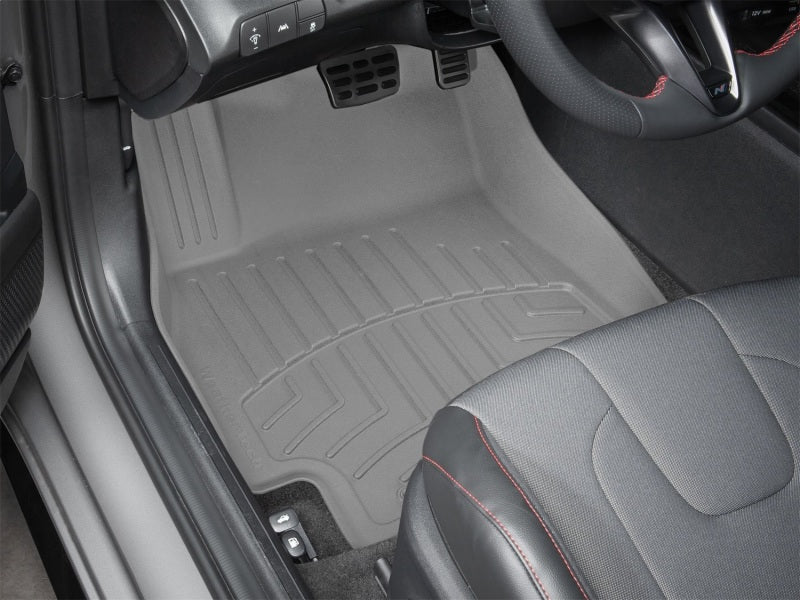 WeatherTech 21-23 Hyundai Elentra Front FloorLiner HP - Grey Secondary image