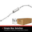 MagnaFlow BRE Exhaust Kit 89-95 Toyota Pickup 3.0L components and hardware included
