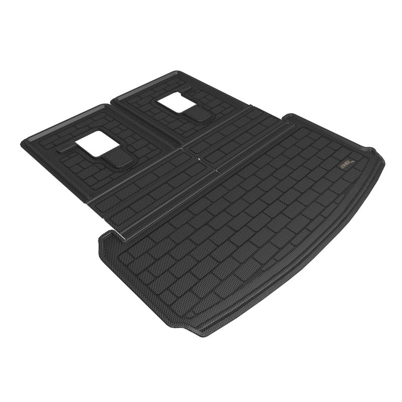 3D MAXpider 22-24 Jeep Grand Cherokee (Wl) L 6/7-Seater Kagu Black Foldable Cargo mat for interior protection Main image