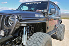 Fabtech 18-21 Jeep JL 4WD Front Steel Tube Fenders on Jeep