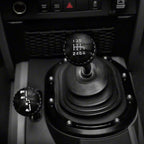 DV8 Offroad 2011-2018 Jeep JK 6-Speed Shift Knob Black in vehicle