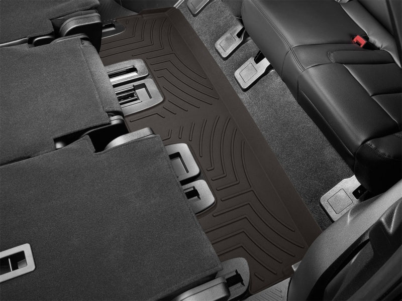 WeatherTech 2018+ Ford Expedition Max Rear FloorLiner HP - Cocoa Secondary image