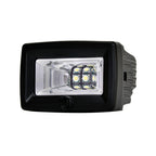 KC HiLiTES C-Series C2 LED 2in. Backup Area Flood Light 20w (Pair Pack System) - Black for offroad lighting and electrical.