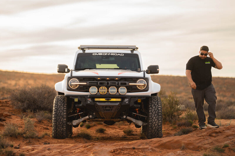 DV8 Offroad 2022+ Ford Bronco Raptor Tube Front Bumper Secondary image