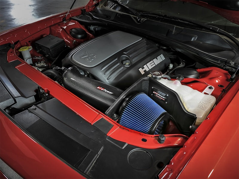 aFe MagnumFORCE Intakes Stage-2 P5R Carbon Fiber AIS 11-17 Dodge Challenger/Charger V8-5.7L Hemi Secondary image