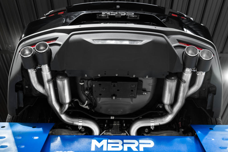 MBRP 2018+ Ford Mustang GT 5.0L T304 SS 3in Street to Race Conversion Kit Secondary image