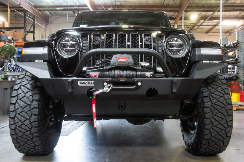 ICON 2018+ Jeep Wrangler JL / 2020+ JT Front Impact Bumper Full Width Wings Secondary image