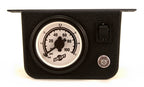 Air Lift Single Needle Gauge W/ 2in Lighted Panel - 100 PSI for offroad performance upgrades and leveling kits.