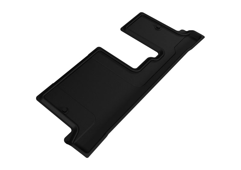 3D MAXpider 2008-2017 Buick/Chevrolet/GMC Enclave/Traverse/Acadia Kagu 3rd Row Floormats - Black shown from above