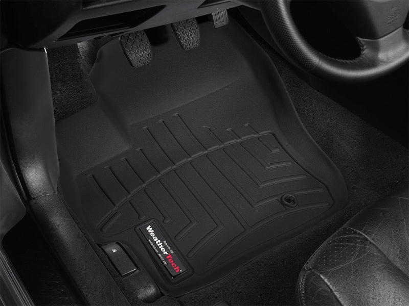 WeatherTech 04-09 Mazda 3 Front FloorLiner - Black in car
