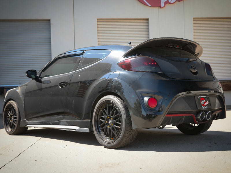 aFe Takeda 13-17 Hyundai Veloster L4-1.6L 2-1/2in 304 SS Axle-Back Exhaust w/ Polished Tips Secondary image