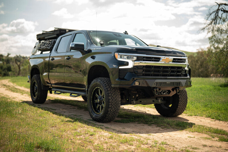 DV8 Offroad 2022+ Chevrolet Silverado 1500 Offroad Spec Series Front Bumper w/ Winch Secondary image