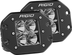 Rigid Industries Dually - Flush Mount - Flood - Set of 2 for offroad lighting and electrical.