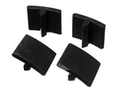 Energy Suspension 2005-07 Ford F-250/F-350 SD 2/4WD Rear Axle Bump Stop Set - Black for offroad performance upgrades