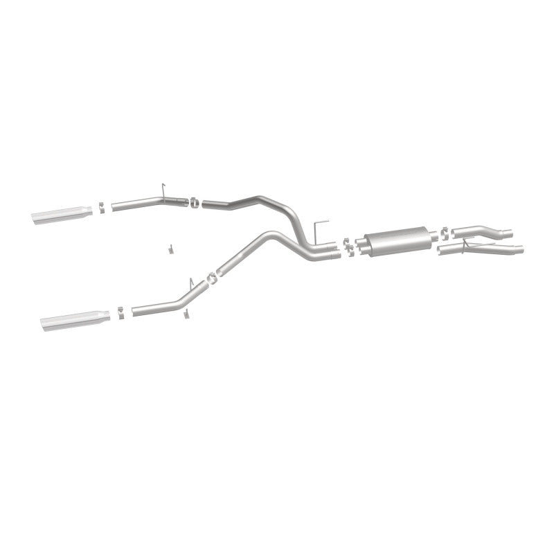 MagnaFlow SYS C/B 09 F-150 EC-CC/SB dual splt exhaust system components