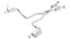 Borla 11-16 Jeep Grand Cherokee Limited/Laredo 5.7L 8cyl 4WD/RWD SS Catback Exhaust in stainless steel