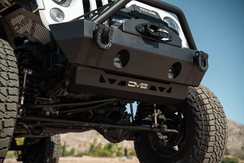 DV8 Offroad 2007-2018 Jeep Wrangler JK Front Skid Plate Secondary image
