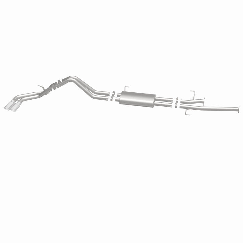 MagnaFlow 14 Toyota Tundra V8 4.6L/5.7L Stainless C/b Exhaust Dual same side pass. rear tire exhaust system