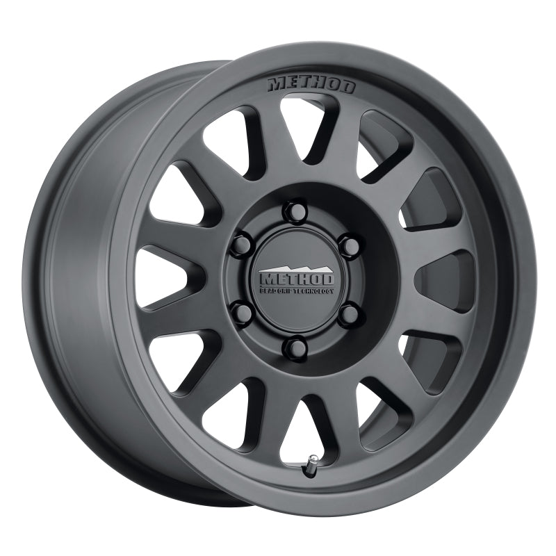 Method MR704 17x8.5 0mm Offset 8x170 130.81mm CB Matte Black Wheel Secondary image